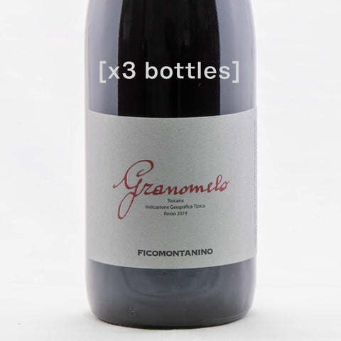 Ficomontanino | Granomelo, Toscana Rosso 2019 (3-bt pack)